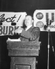 Walter Reuther speaking at Tom Burke (Congress), and Joseph Ferguson (Senate) campaign.  