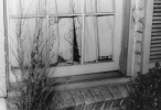 Window through which Victor was shot."ca. 1949"