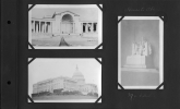 Photo Album 1-Washington, D.C.,  "Honest Abe". 