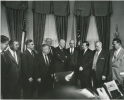 AFL & CIO officials meeting with President Dwight Eisenhower.