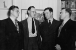 Reuther Borthers. n.d.-L-R-1.Roy Reuther-2. Victor Reuther-3. Ted Reuther-4. Walter Reuther