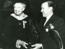 Walter Reuther with Eleanor Roosevelt.